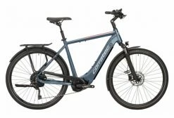 Vélo De Ville Électrique Corratec E-Power Trekking P6 LTD Gent Shimano Deore 10V 625 Wh 28'' Bleu / Gris 2022