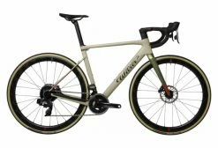 Vélo De Route Wilier Triestina Rave SLR Sram Force ETap AXS 12V 700 Mm Beige Sand Vert 2022