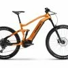 VTT Électrique Tout-Suspendu Haibike AllMtn CF 6.0 Sram GX/NX Eagle 12V 600 Wh 27.5'' Plus / 29'' Orange 2022
