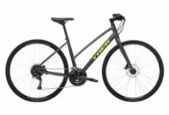 Vélo Fitness Trek FX 2 Disc Stagger Shimano Acera/Altus 9V 700 Mm Gris Lithium 2022