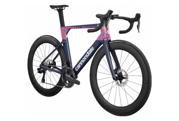 Vélo De Route Cannondale SystemSix Hi-MOD Shimano Ultegra Di2 12V 700 Mm Bleu Rose Team Replica 4 Vélo De Route Cannondale SystemSix Hi-MOD Shimano Ultegra Di2 12V 700 Mm Bleu Rose Team Replica – Image 2