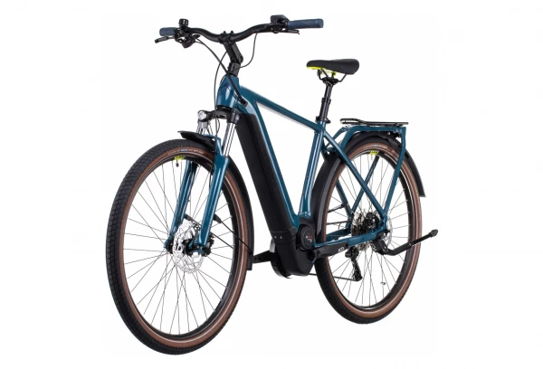 Vélo De Ville Électrique Cube Kathmandu Hybrid One 500 Shimano Deore 10V 500 Wh 700 Mm Bleu Teal 2022 5 Vélo De Ville Électrique Cube Kathmandu Hybrid One 500 Shimano Deore 10V 500 Wh 700 Mm Bleu Teal 2022 – Image 3