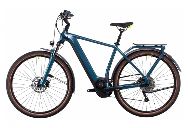 Vélo De Ville Électrique Cube Kathmandu Hybrid One 500 Shimano Deore 10V 500 Wh 700 Mm Bleu Teal 2022 6 Vélo De Ville Électrique Cube Kathmandu Hybrid One 500 Shimano Deore 10V 500 Wh 700 Mm Bleu Teal 2022 – Image 4