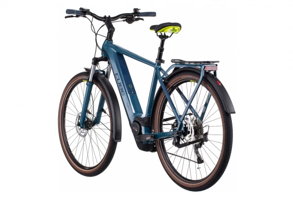 Vélo De Ville Électrique Cube Kathmandu Hybrid One 500 Shimano Deore 10V 500 Wh 700 Mm Bleu Teal 2022 7 Vélo De Ville Électrique Cube Kathmandu Hybrid One 500 Shimano Deore 10V 500 Wh 700 Mm Bleu Teal 2022 – Image 5