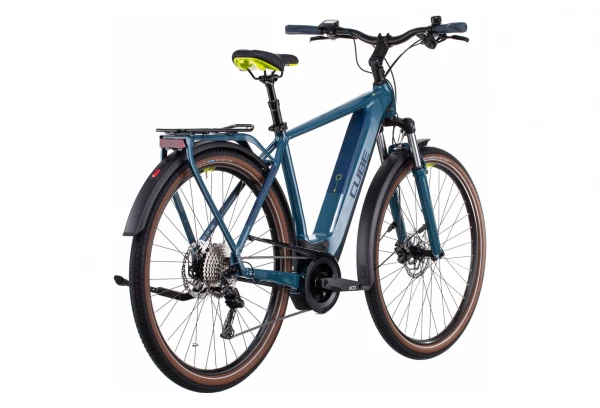 Vélo De Ville Électrique Cube Kathmandu Hybrid One 500 Shimano Deore 10V 500 Wh 700 Mm Bleu Teal 2022 8 Vélo De Ville Électrique Cube Kathmandu Hybrid One 500 Shimano Deore 10V 500 Wh 700 Mm Bleu Teal 2022 – Image 6