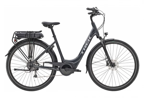 Vélo De Ville Électrique Trek Verve+ 1 Lowstep Shimano Altus 8V 500 Wh 700 Mm Noir 2022 4 Vélo De Ville Électrique Trek Verve+ 1 Lowstep Shimano Altus 8V 500 Wh 700 Mm Noir 2022 – Image 2