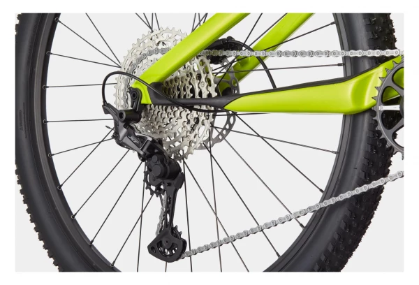 VTT Tout-Suspendu Cannondale Scalpel Carbon SE 2 Shimano Deore/XT 12V 29'' Vert Bio Lime Gris / Noir 6 VTT Tout-Suspendu Cannondale Scalpel Carbon SE 2 Shimano Deore/XT 12V 29'' Vert Bio Lime Gris / Noir – Image 4