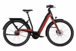 Vélo De Ville Électrique Cannondale Mavaro Neo 4 Shimano Nexus 8V Courroie 625 Wh 700 Mm Rouge Rally Bleu