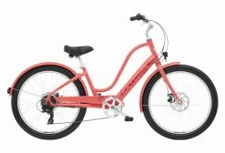 Vélo De Ville Électrique Electra Townie Go! 7D EQ Shimano Tourney 7V 250 Wh 26'' Corail 2022 Rouge -Vélo Soldes unnamed file 6599