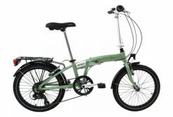 Vélo Pliant Bicyklet Oscar Shimano Tourney 6V 20'' Vert Wood 2022