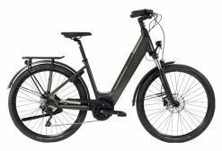 Vélo De Ville Électrique Peugeot EC01 CrossOver Performance Shimano Deore 10V 500 Wh 700 Mm Brun 2022