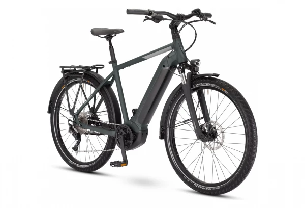Vélo De Ville Électrique Winora Yucatan 10 Gent 27,5'' 630Wh Shimano Deore 10V Vert Emeraude 2022 4 Vélo De Ville Électrique Winora Yucatan 10 Gent 27,5'' 630Wh Shimano Deore 10V Vert Emeraude 2022 – Image 2