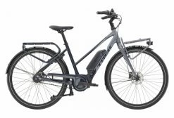 Vélo De Ville Électrique Trek District+ 2 Stagger Shimano Nexus 7V 300wh Bleu Marine / Gris 2020