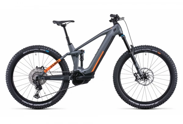 VTT Électrique Tout-Suspendu Cube Stereo Hybrid 140 HPC SL 625 Shimano Deore/XT 12V 625 Wh 27.5'' Gris Flash Orange 2022 Gris / Orange 3 VTT Électrique Tout-Suspendu Cube Stereo Hybrid 140 HPC SL 625 Shimano Deore/XT 12V 625 Wh 27.5'' Gris Flash Orange 2022 Gris / Orange