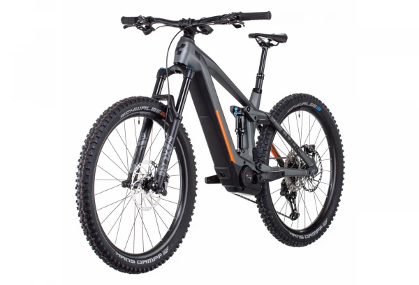 VTT Électrique Tout-Suspendu Cube Stereo Hybrid 140 HPC SL 625 Shimano Deore/XT 12V 625 Wh 27.5'' Gris Flash Orange 2022 Gris / Orange 5 VTT Électrique Tout-Suspendu Cube Stereo Hybrid 140 HPC SL 625 Shimano Deore/XT 12V 625 Wh 27.5'' Gris Flash Orange 2022 Gris / Orange – Image 3