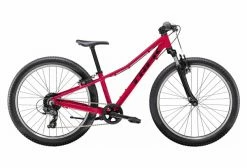 VTT Semi-Rigide Enfant Trek Precaliber 24'' Shimano Tourney 8V Rose 2022 8 - 12 Ans