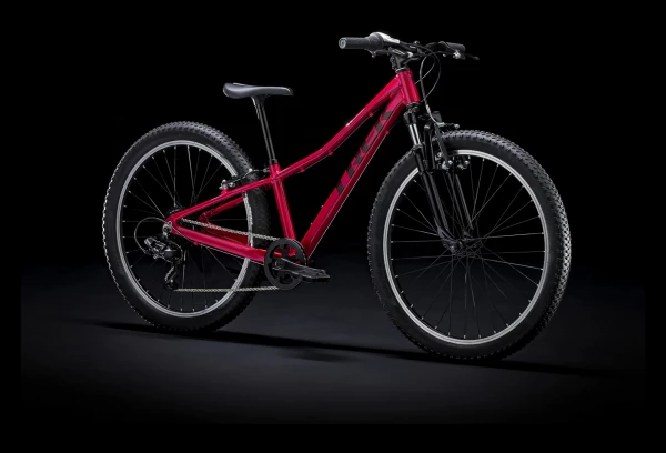 VTT Semi-Rigide Enfant Trek Precaliber 24'' Shimano Tourney 8V Rose 2022 8 - 12 Ans 4 VTT Semi-Rigide Enfant Trek Precaliber 24'' Shimano Tourney 8V Rose 2022 8 - 12 Ans – Image 2