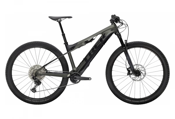 VTT Electrique Tout-Suspendu Trek E-Caliber 9.6 29'' Shimano Deore 12V Satin Lithium Grey/Trek Black 2021 Vert / Noir 3 VTT Electrique Tout-Suspendu Trek E-Caliber 9.6 29'' Shimano Deore 12V Satin Lithium Grey/Trek Black 2021 Vert / Noir