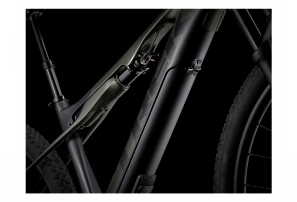 VTT Electrique Tout-Suspendu Trek E-Caliber 9.6 29'' Shimano Deore 12V Satin Lithium Grey/Trek Black 2021 Vert / Noir 4 VTT Electrique Tout-Suspendu Trek E-Caliber 9.6 29'' Shimano Deore 12V Satin Lithium Grey/Trek Black 2021 Vert / Noir – Image 2