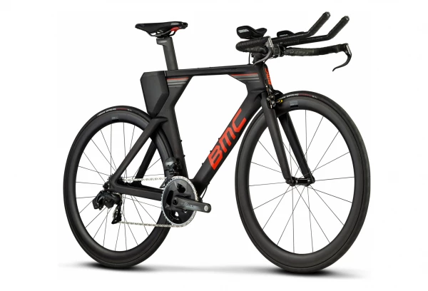 Vélo De Triathlon BMC Timemachine One Sram Force ETap AXS 12V 700 Mm Gris Carbon Rouge 2021 4 Vélo De Triathlon BMC Timemachine One Sram Force ETap AXS 12V 700 Mm Gris Carbon Rouge 2021 – Image 2