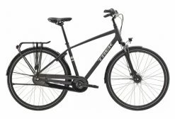 Vélo De Ville Trek District 1 Equiped Shimano Nexus 7V Matte Dnister Black 2021 Noir