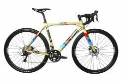 Gravel Bike Cinelli Zydeco Lala Shimano Sora 9V 700 Mm Beige Beige / Multi-couleur -Vélo Soldes unnamed file 8
