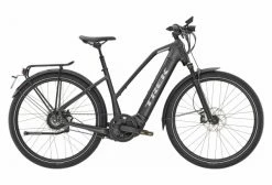 Vélo De Ville Électrique Trek Allant+ 9S Stagger Enviolo Trekking 625 Wh 650b Noir Mat 2021