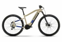 VTT Electrique Semi-Rigide Haibike HardNine 7 630Wh 29'' Shimano Deore 12V Beige Café / Bleu 2022 Beige / Bleu