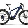 VTC Électrique Haibike Trekking 7 I630Wh Shimano Deore M5100 11V Bleu Marine / Beige Sable 2022 -Vélo Soldes unnamed file 8114