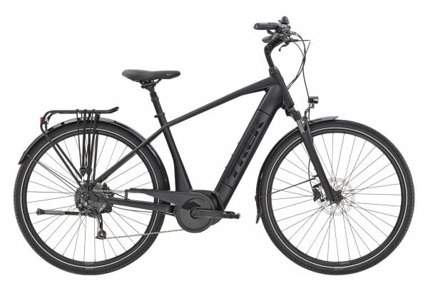 Vélo De Ville Électrique Trek Verve+ 3 400wh Shimano Altus 9V Matte Trek Black 2021 3 Vélo De Ville Électrique Trek Verve+ 3 400wh Shimano Altus 9V Matte Trek Black 2021