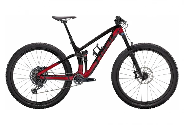 VTT Tout-Suspendu Trek Fuel EX 9.8 29'' Sram GX Eagle 12V Raw Carbon/Rage Red 2021 Orange / Gris 12 VTT Tout-Suspendu Trek Fuel EX 9.8 29'' Sram GX Eagle 12V Raw Carbon/Rage Red 2021 Orange / Gris – Image 10