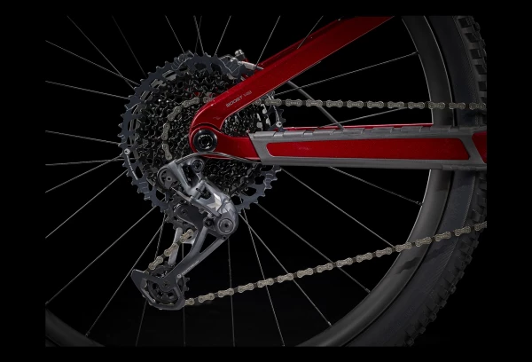 VTT Tout-Suspendu Trek Fuel EX 9.9 27.5'' Sram X01 Eagle 12V Raw Carbon/Rage Red 2021 Rouge 4 VTT Tout-Suspendu Trek Fuel EX 9.9 27.5'' Sram X01 Eagle 12V Raw Carbon/Rage Red 2021 Rouge – Image 2