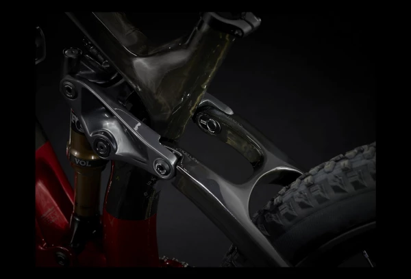 VTT Tout-Suspendu Trek Fuel EX 9.9 27.5'' Sram X01 Eagle 12V Raw Carbon/Rage Red 2021 Rouge 7 VTT Tout-Suspendu Trek Fuel EX 9.9 27.5'' Sram X01 Eagle 12V Raw Carbon/Rage Red 2021 Rouge – Image 5