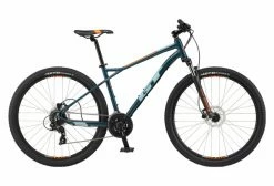 VTT Semi-Rigide GT Aggressor Expert Shimano Tourney 8V 29'' Bleu Gris Slate Gris / Bleu