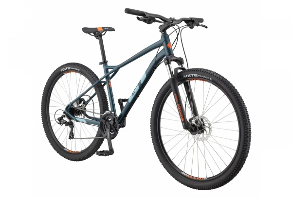 VTT Semi-Rigide GT Aggressor Expert Shimano Tourney 8V 27.5'' Bleu Gris Slate 4 VTT Semi-Rigide GT Aggressor Expert Shimano Tourney 8V 27.5'' Bleu Gris Slate – Image 2