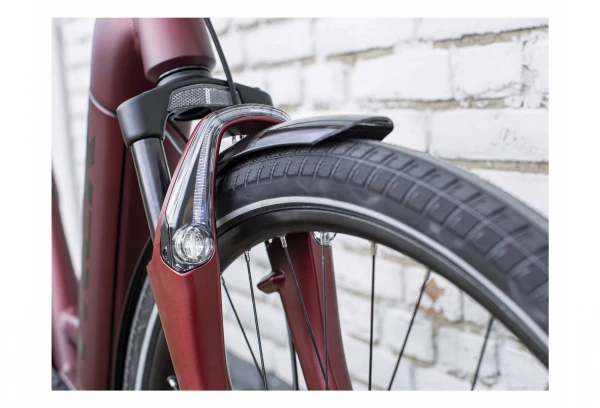 Vélo De Ville Électrique Trek Verve+ 4 Lowstep Bosch 500wh Shimano Deore 9V Matte Rage Red 2021 6 Vélo De Ville Électrique Trek Verve+ 4 Lowstep Bosch 500wh Shimano Deore 9V Matte Rage Red 2021 – Image 4