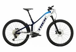 VTT Électrique Tout-Suspendu Trek Powerfly FS 7 Shimano SLX XT 12V 625 Wh 29'' Blanc / Bleu Alpine 2022 -Vélo Soldes unnamed file 836