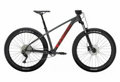 VTT Semi Rigide Trek Roscoe 6 27.5+ Shimano Deore 10V Lithium Grey/Cobra Blood 2021 Gris / Rouge