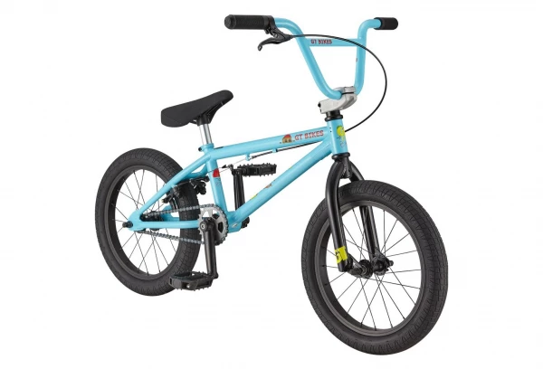 BMX Freestyle GT Performer 16' JR Aqua Blue Jaune 5 BMX Freestyle GT Performer 16' JR Aqua Blue Jaune – Image 3