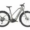 Vélo De Ville Electrique 2020 Trek Allant+ 8 Stagger Bosch 625WH Shimano Deore M6000 10V Matte Gunmetal Bleu / Noir