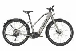 Vélo De Ville Electrique 2020 Trek Allant+ 8 Stagger Bosch 625WH Shimano Deore M6000 10V Matte Gunmetal Bleu / Noir