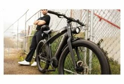 Beach Cruiser Électrique Electra Café Moto Go! Single Speed Enviolo Trekking 26'' Plus 2019 Noir Mat -Vélo Soldes unnamed file 8887