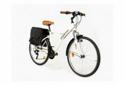 VTC Moma Bikes Hybrid 26'' Shimano 18V Blanc