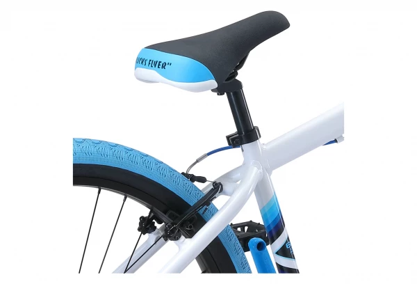 BMX Freestyle SE Bikes Blocks Flyer 26'' Blanc 2021 Blanc / Bleu 8 BMX Freestyle SE Bikes Blocks Flyer 26'' Blanc 2021 Blanc / Bleu – Image 6