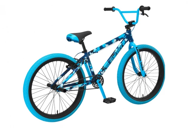 Wheelie Bike SE Bikes So Cal Flyer 24'' Bleu Camo 5 Wheelie Bike SE Bikes So Cal Flyer 24'' Bleu Camo – Image 3