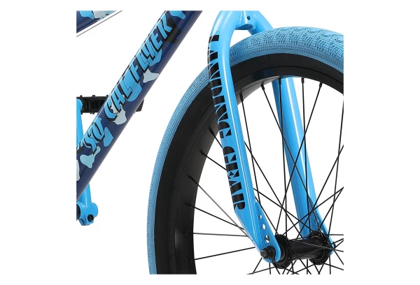 Wheelie Bike SE Bikes So Cal Flyer 24'' Bleu Camo 7 Wheelie Bike SE Bikes So Cal Flyer 24'' Bleu Camo – Image 5