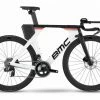 Vélo De Triathlon BMC Timemachine 01 Disc Two Sram Rival ETap AXS 12V 700 Mm Blanc Noir 2022